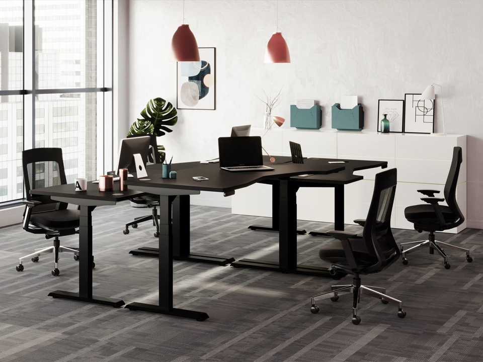 Leap Rise Height-Adjustable Desk Gallery 2