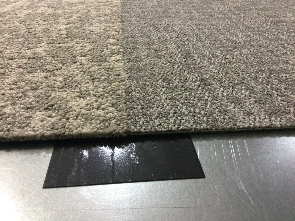 Magtab carpet tile installation