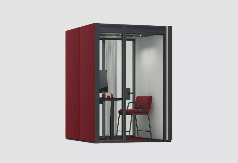 A picture of Nooxs Think Tank Modular System, designed by Bene and distributed by Walls to Workstations.